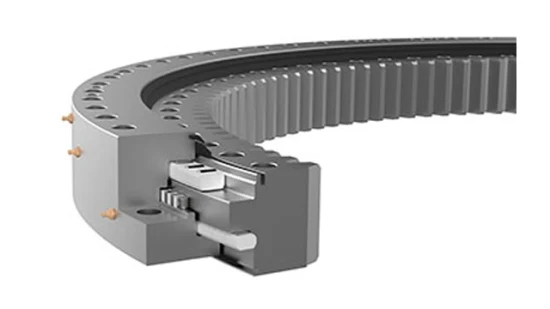 Fabricant de roulements d'orientation à rouleaux croisés simples Roulement d'orientation européen